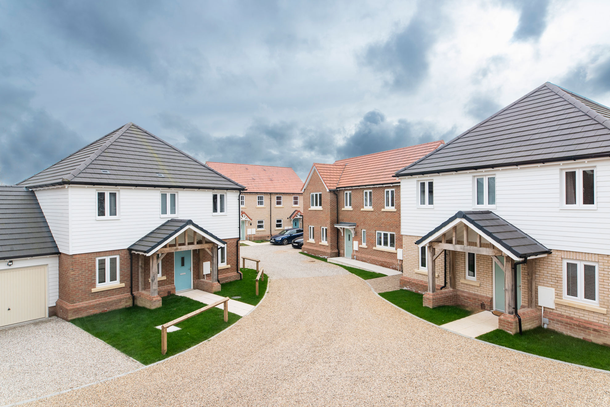 Street view at Mansion Gardens in Bocking
